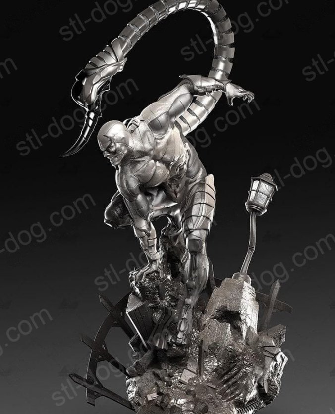 DC 反派 蝎子(Scorpion) 3D打印图纸